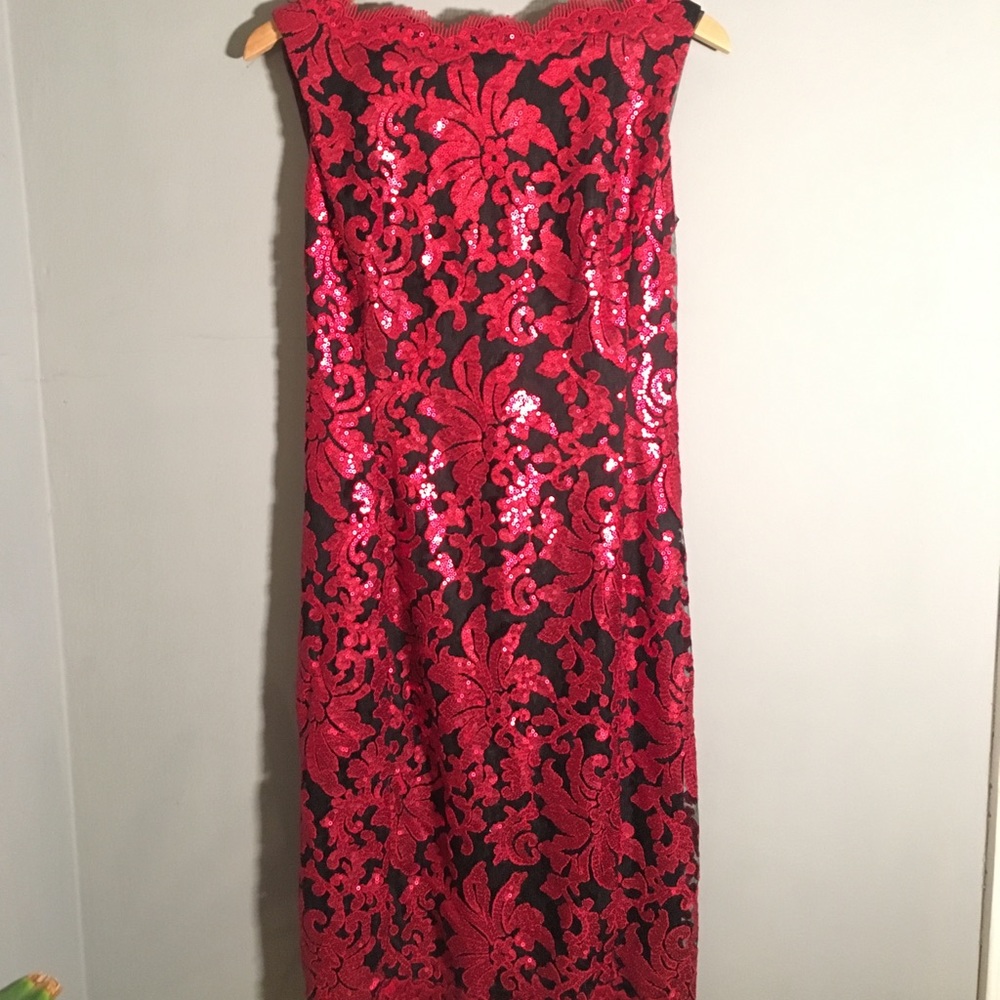 Tadashi SHOJI SZ 6 perfect condition. Knee length.